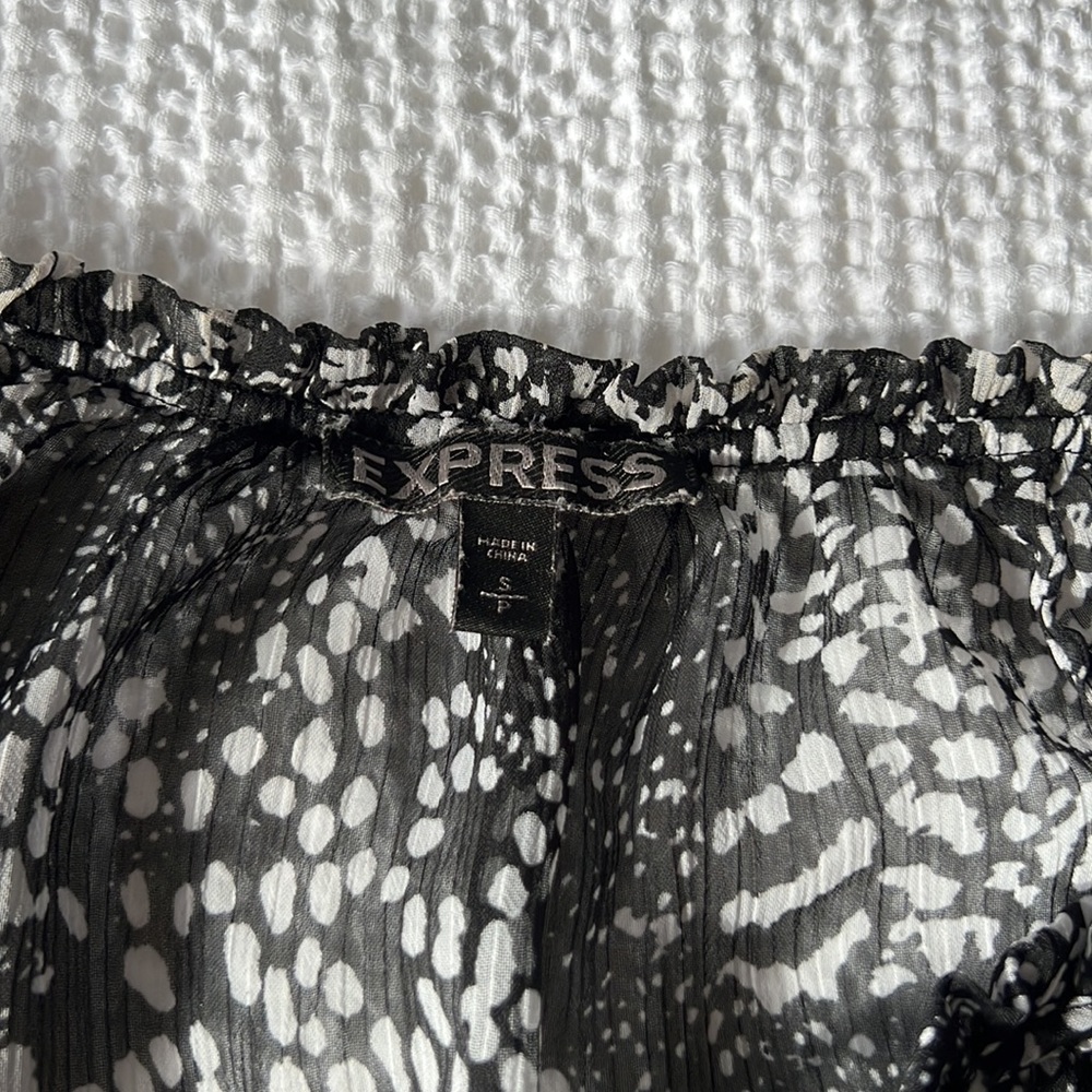 Express Sheer Top - Picture 2 of 4